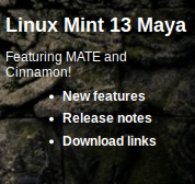 Noticia: Linux Mint 13 liberado Noticia: Linux Mint 13 liberado